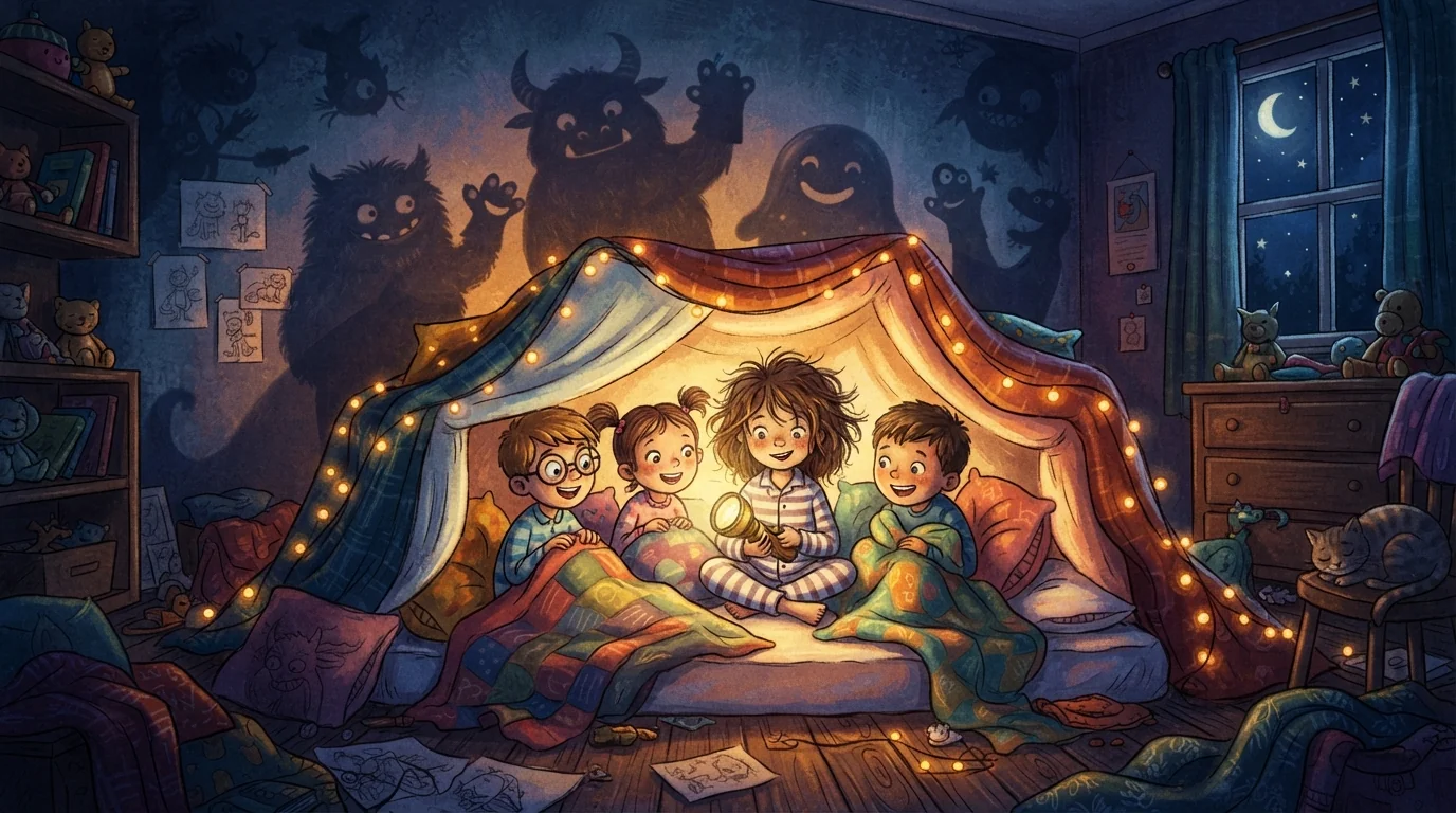 Histoires effrayantes pour enfants : le guide des veillées réussies