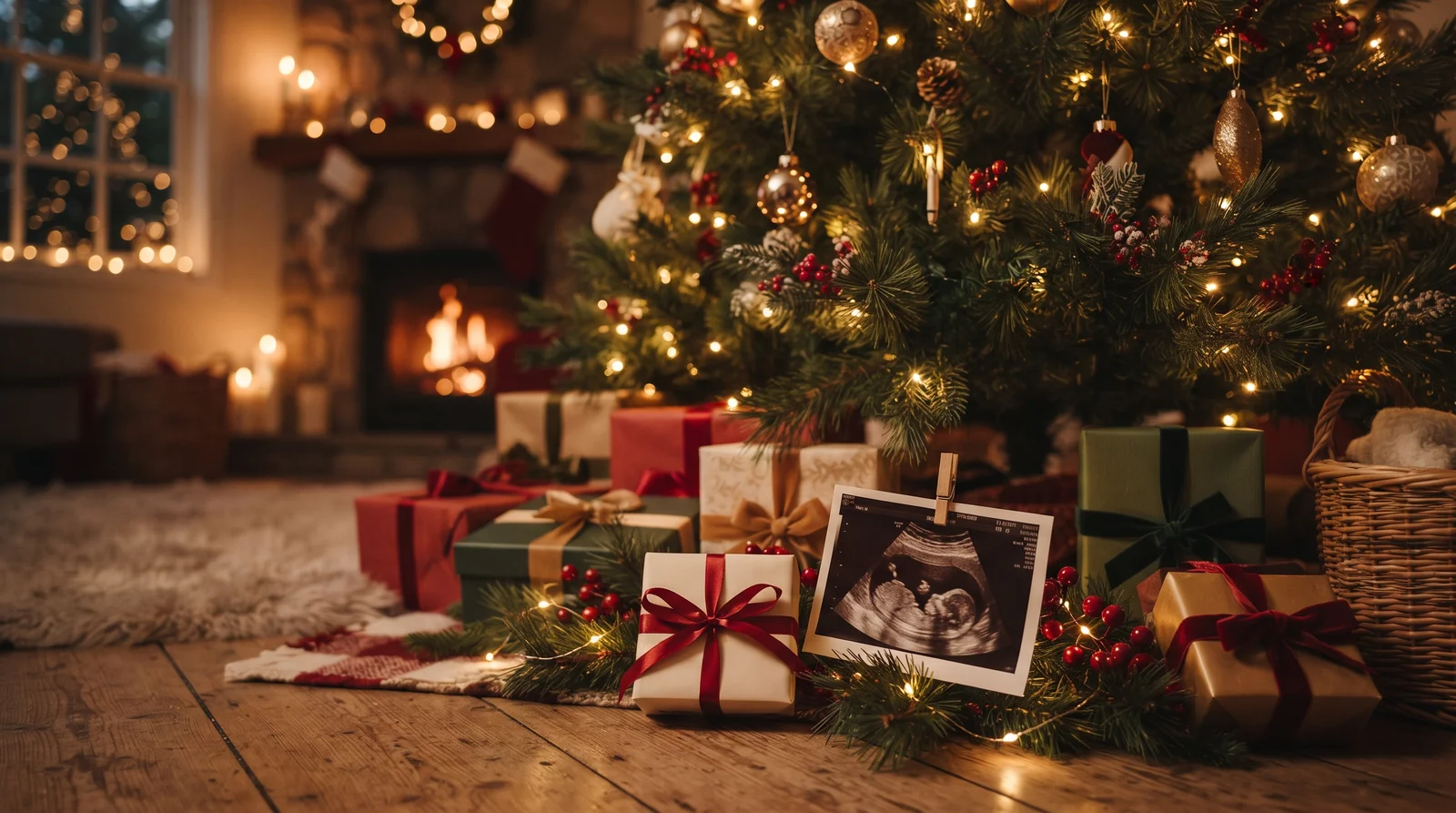 100 façons festives d'annoncer une grossesse à Noël