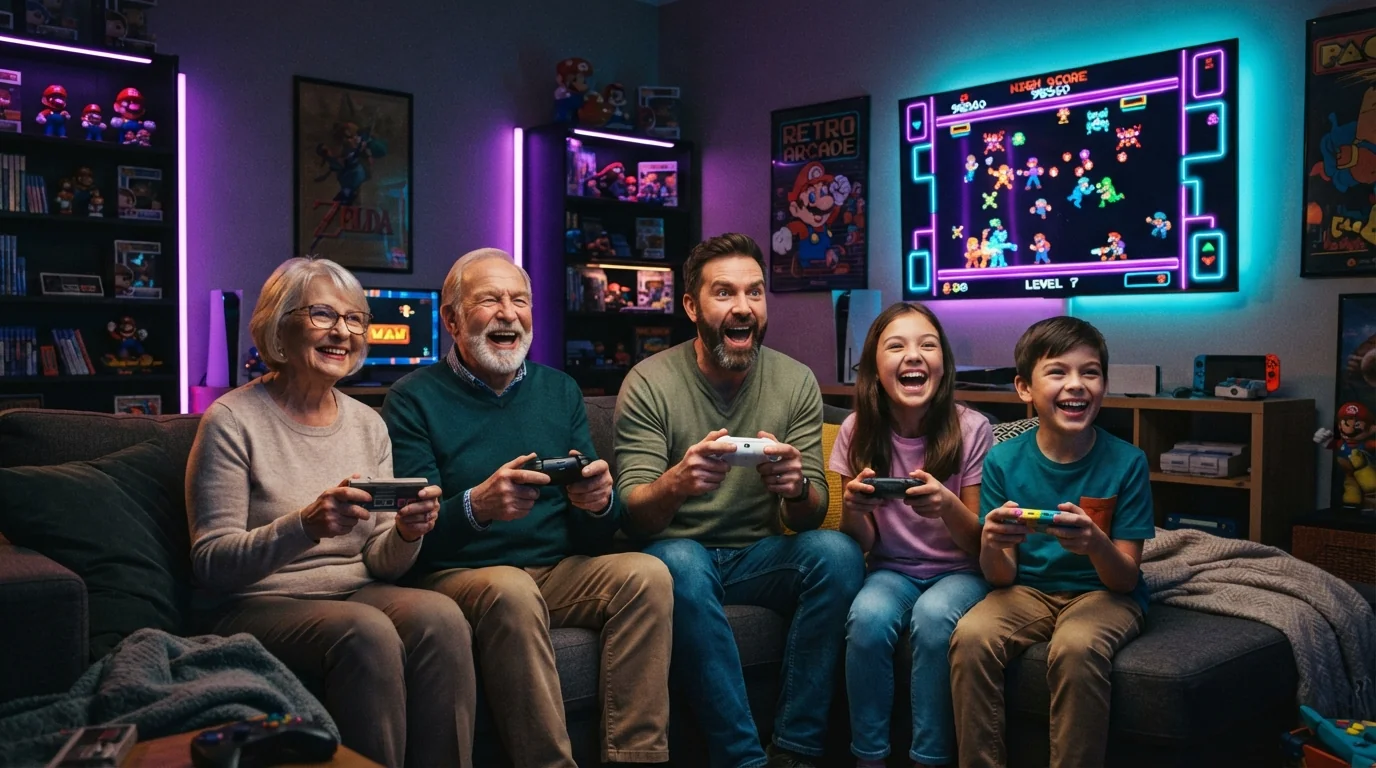 Grand Quiz Jeux Vidéo en Famille : Testez Votre Culture « Geek » de 7 à 77 Ans !