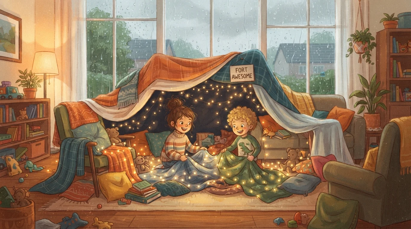 52 Idées de Jeux d'Intérieur pour Occuper les Enfants les Jours de Pluie