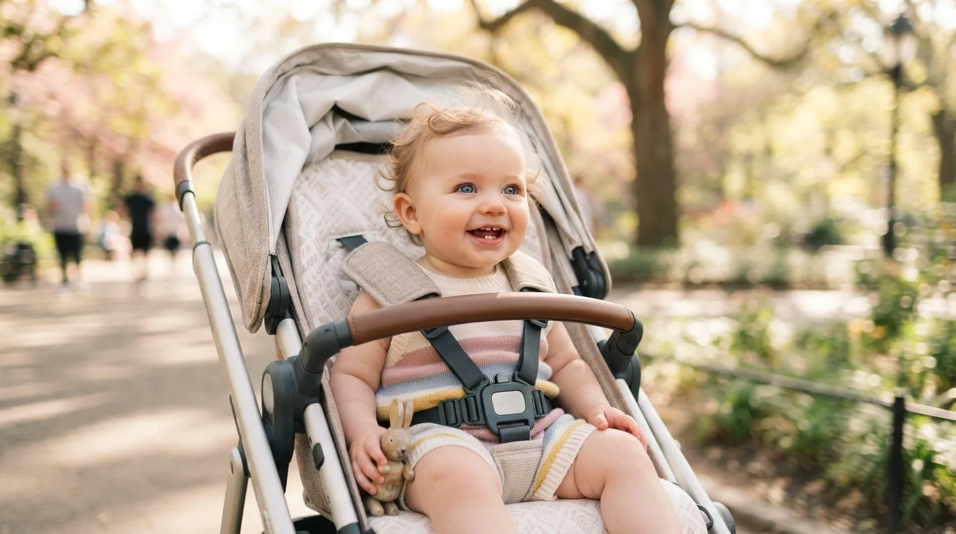 À quel âge bébé peut-il s'asseoir dans une poussette ? Le guide pratique pour les parents