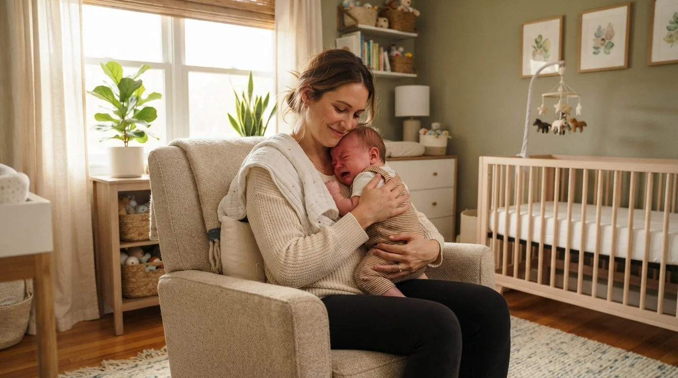 Bébé pleure : comment décoder ses larmes et l'apaiser sereinement