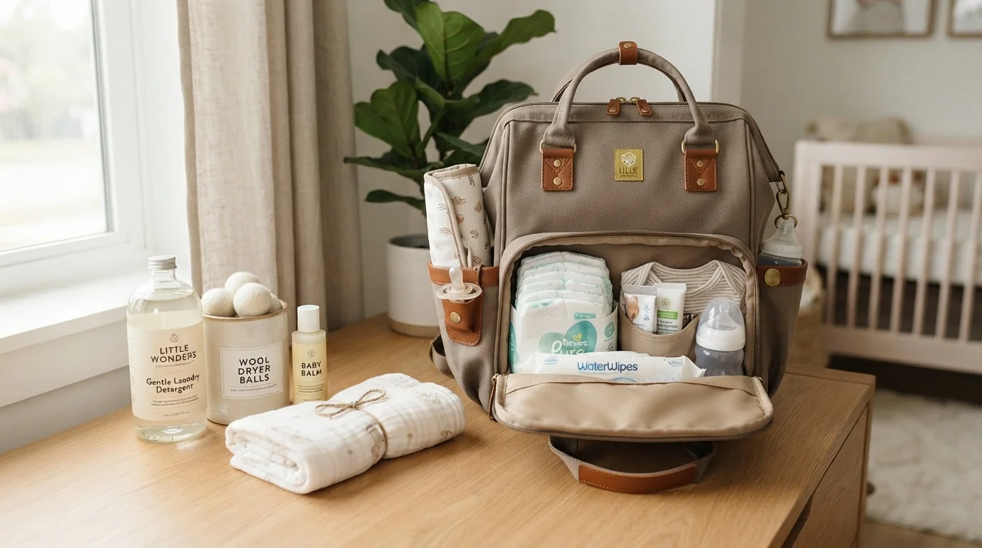 Comment nettoyer son sac à langer sans l'abîmer : le guide pratique pour les parents