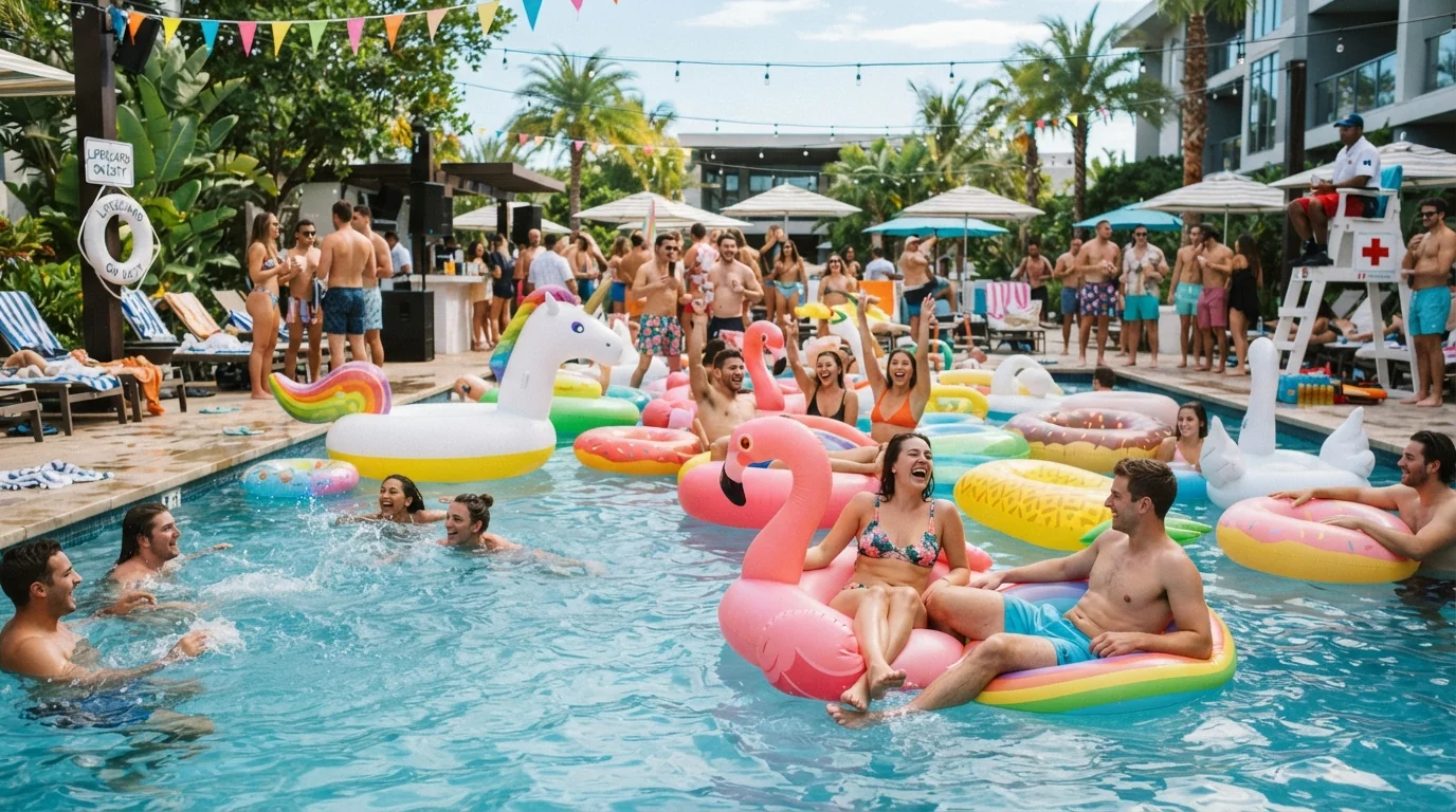 Organiser une fête d’anniversaire à la piscine : le guide pratique pour une « pool party » réussie et sécurisée
