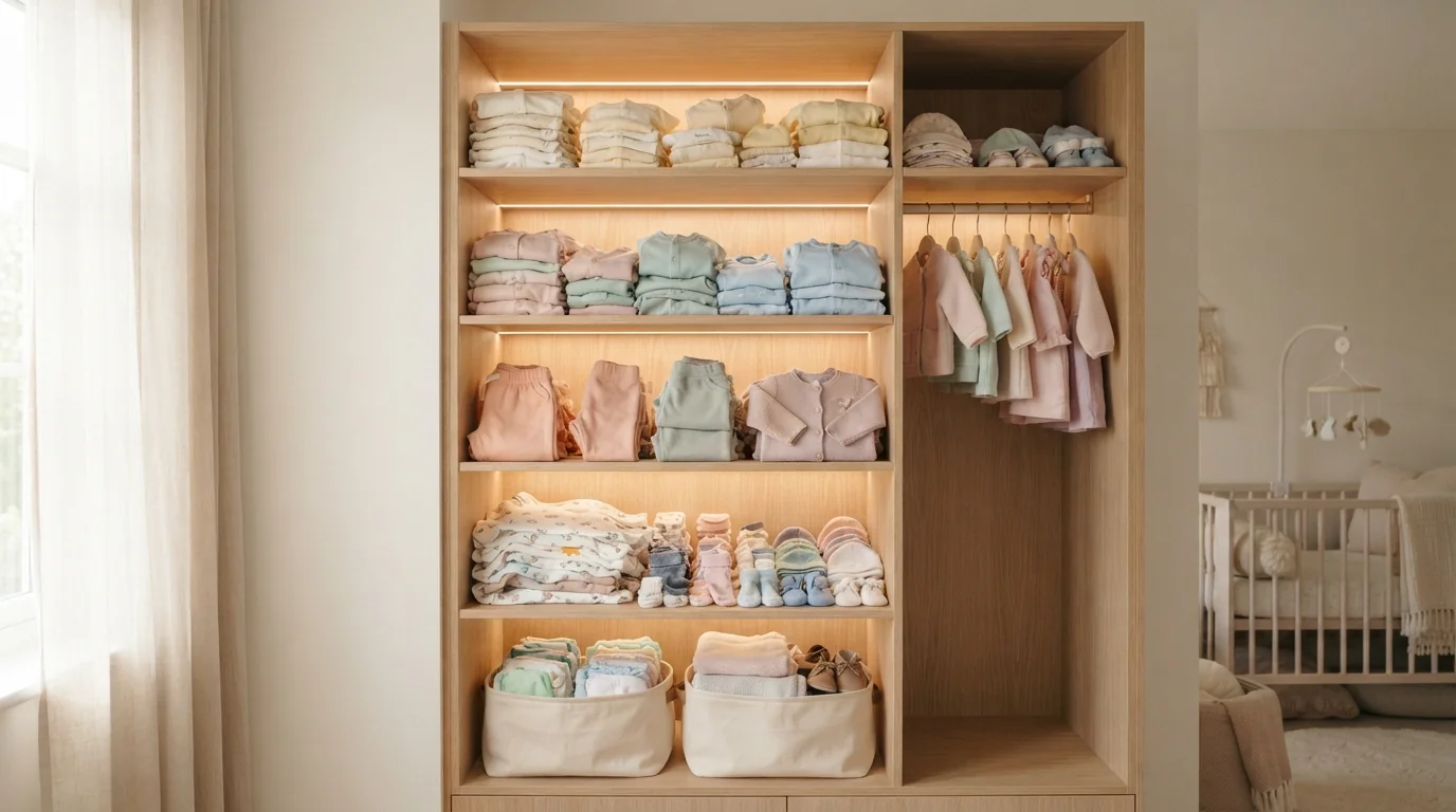 Comment organiser efficacement les vêtements de bébé : le guide pratique pour les parents sereins