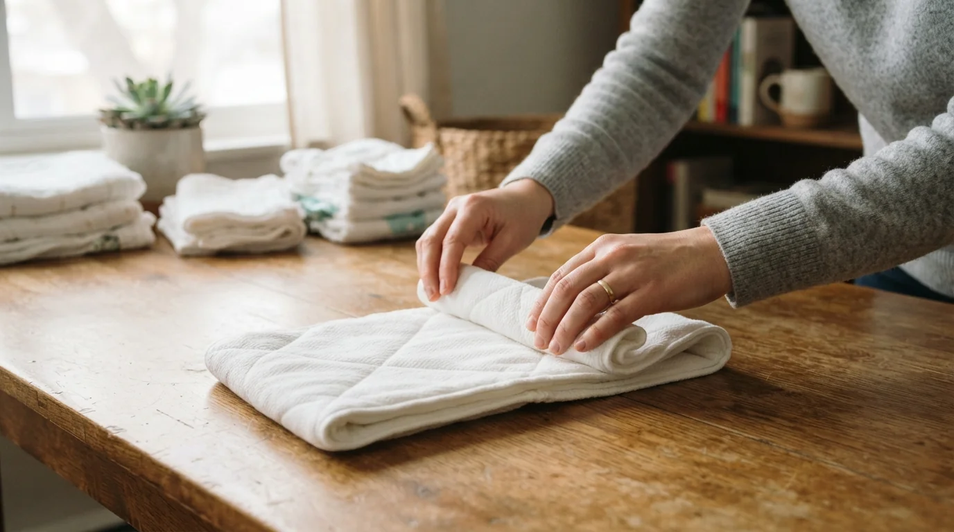 Comment plier un lange bébé : techniques et astuces pour couches lavables