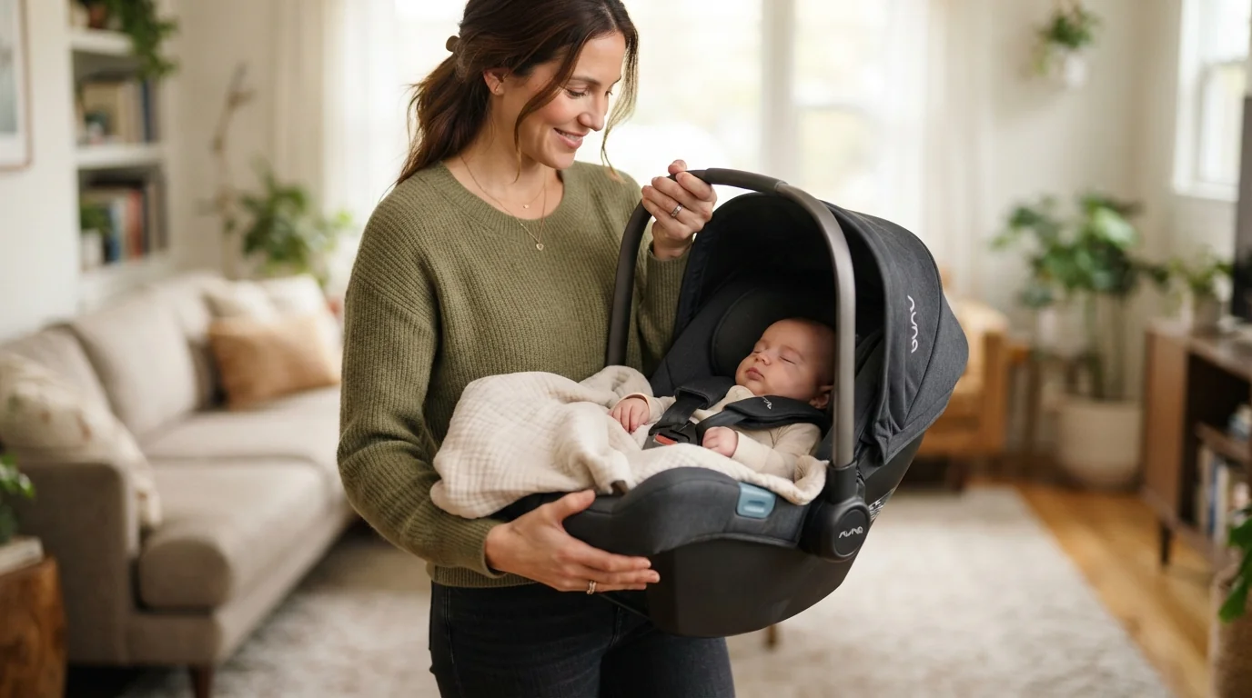 Mal de dos : la technique miracle pour porter son « cosy » sans se blesser