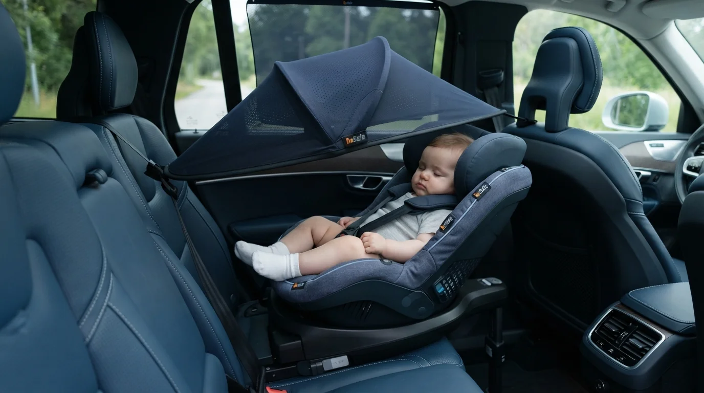 Canicule et voiture : Comment garder bébé au frais dans son siège auto ?