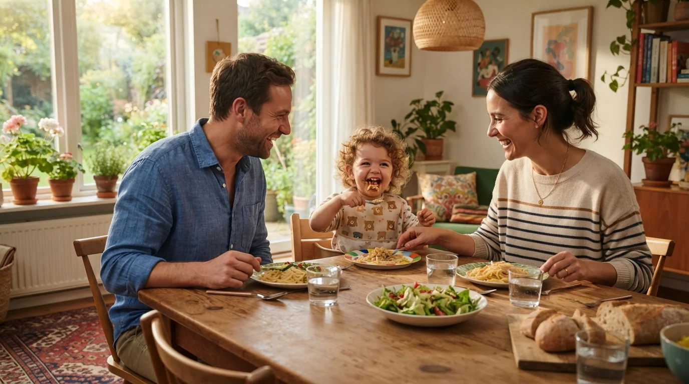 De la chaise haute à la table familiale : comment réussir la transition en douceur ?