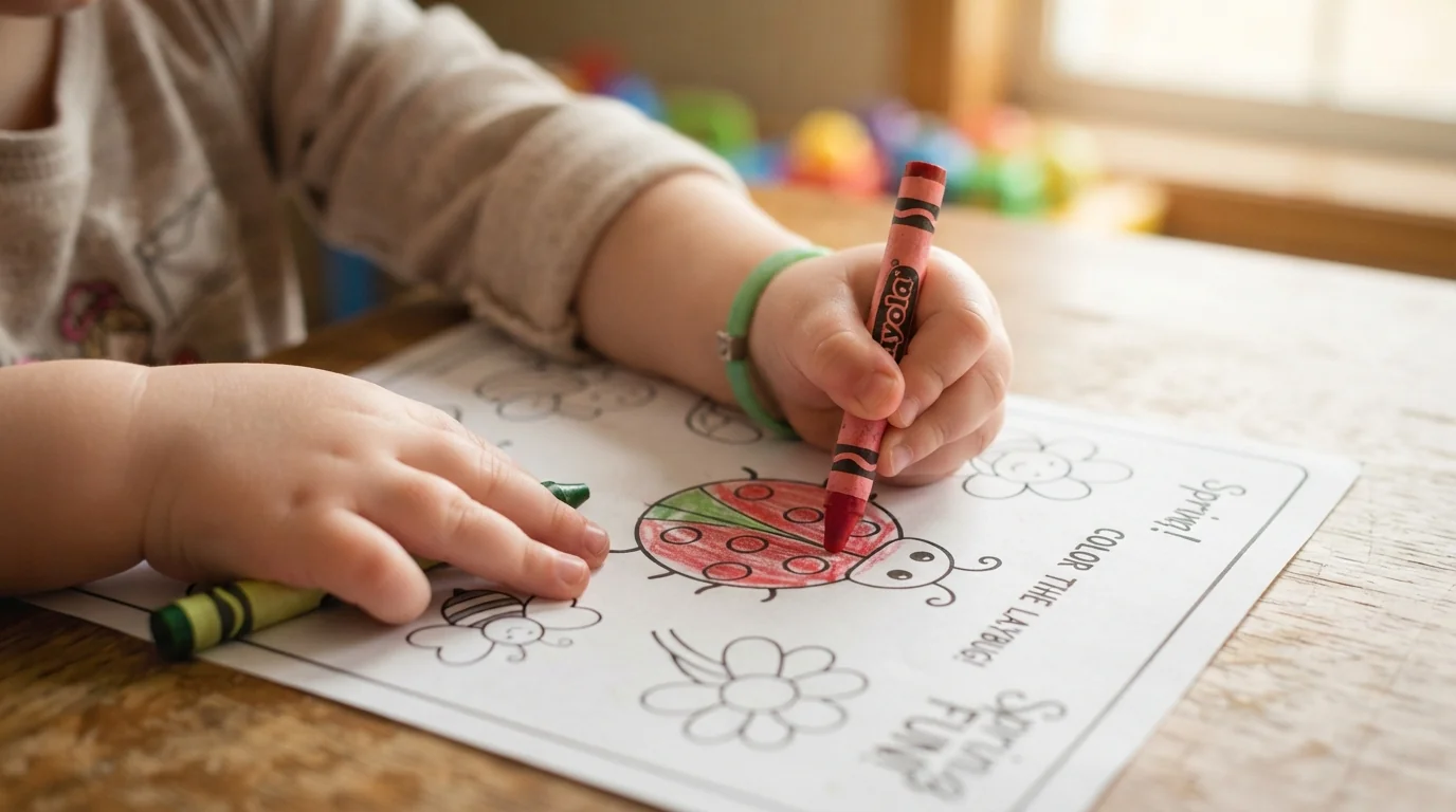 Coloriages et Fiches d'Activités Coccinelles à Imprimer (Maternelle et Crèche)