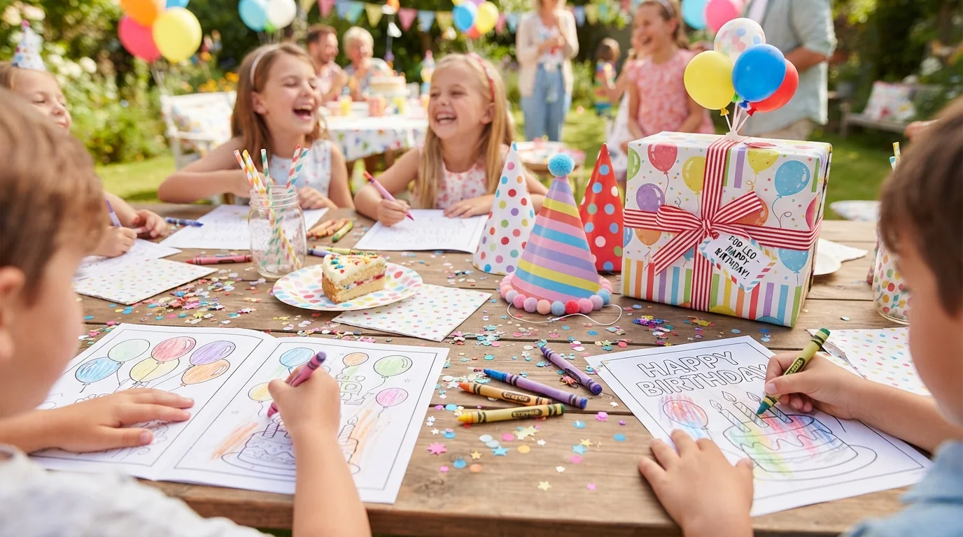 Anniversaire d’enfant : Les meilleurs coloriages gratuits à imprimer (et nos astuces d'animation)