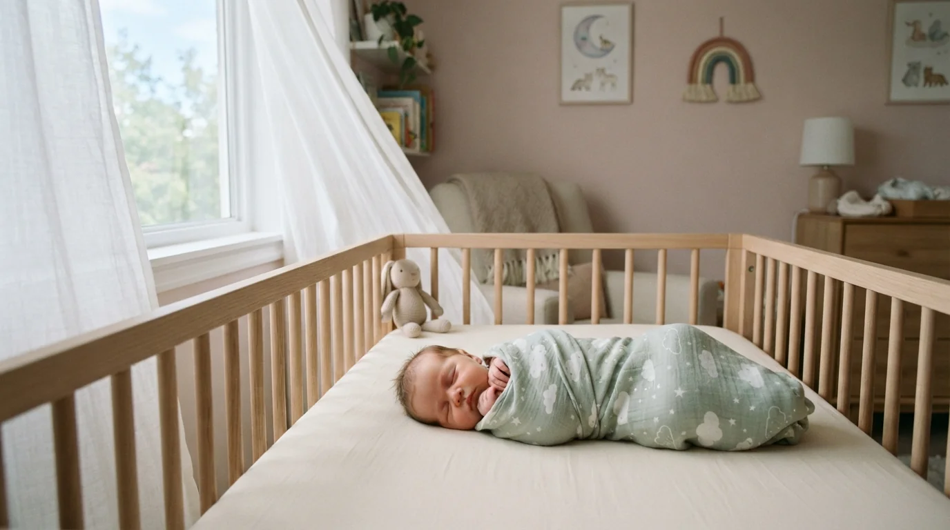 Garder votre bébé emmailloté au frais par temps chaud