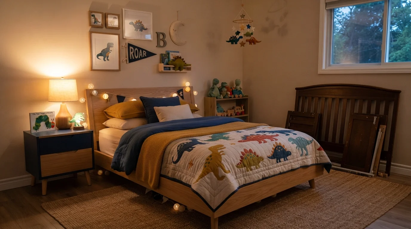 Passer du lit à barrières au lit de grand : le guide pratique pour les parents