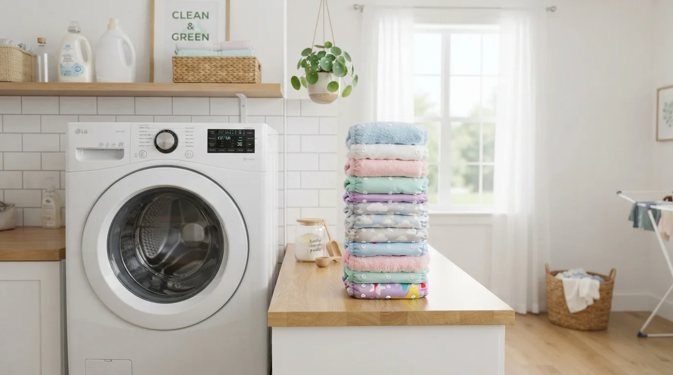 Préparation des couches lavables : combien de lavages avant la première utilisation ?