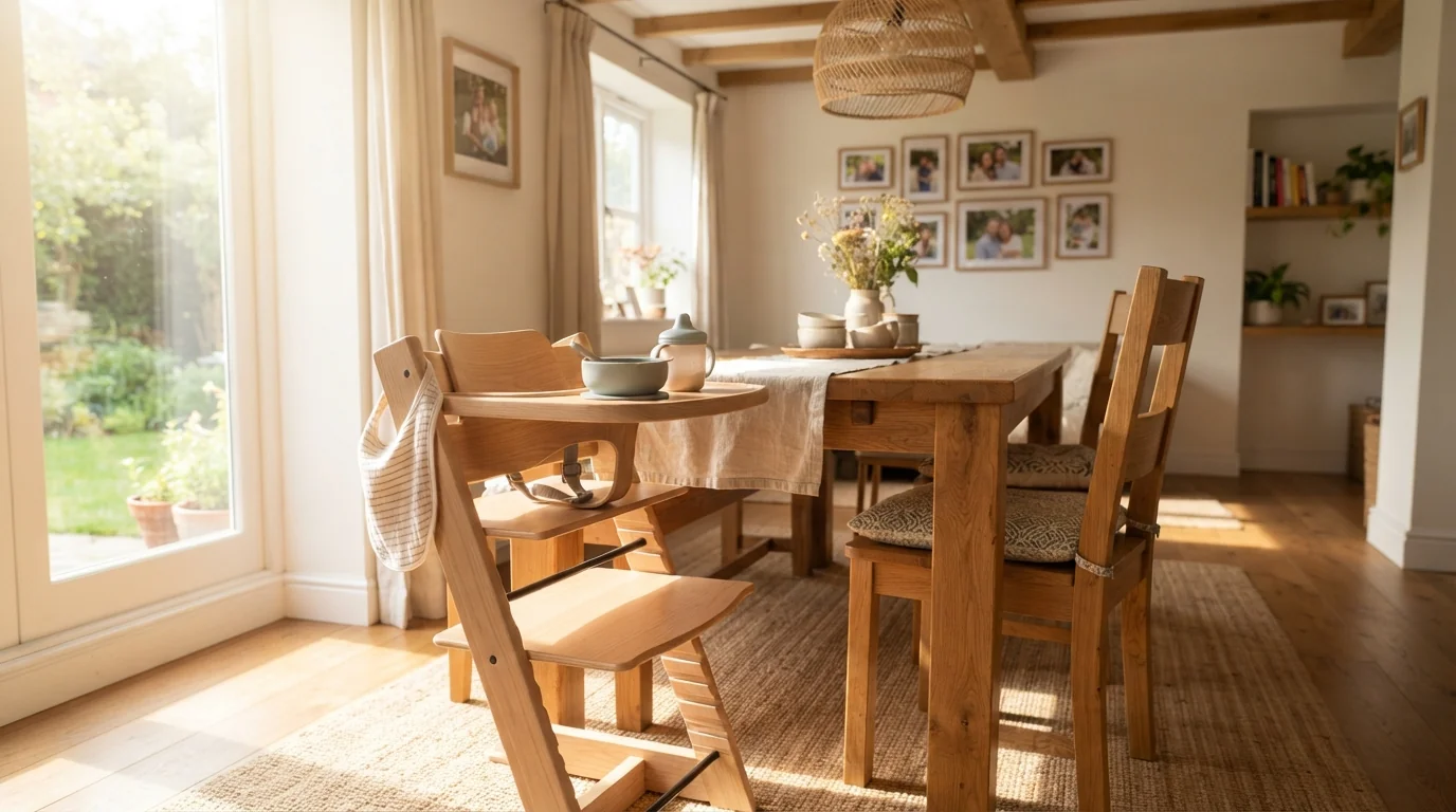 Jusqu'à quel âge laisser bébé dans sa chaise haute ? Le guide de la transition