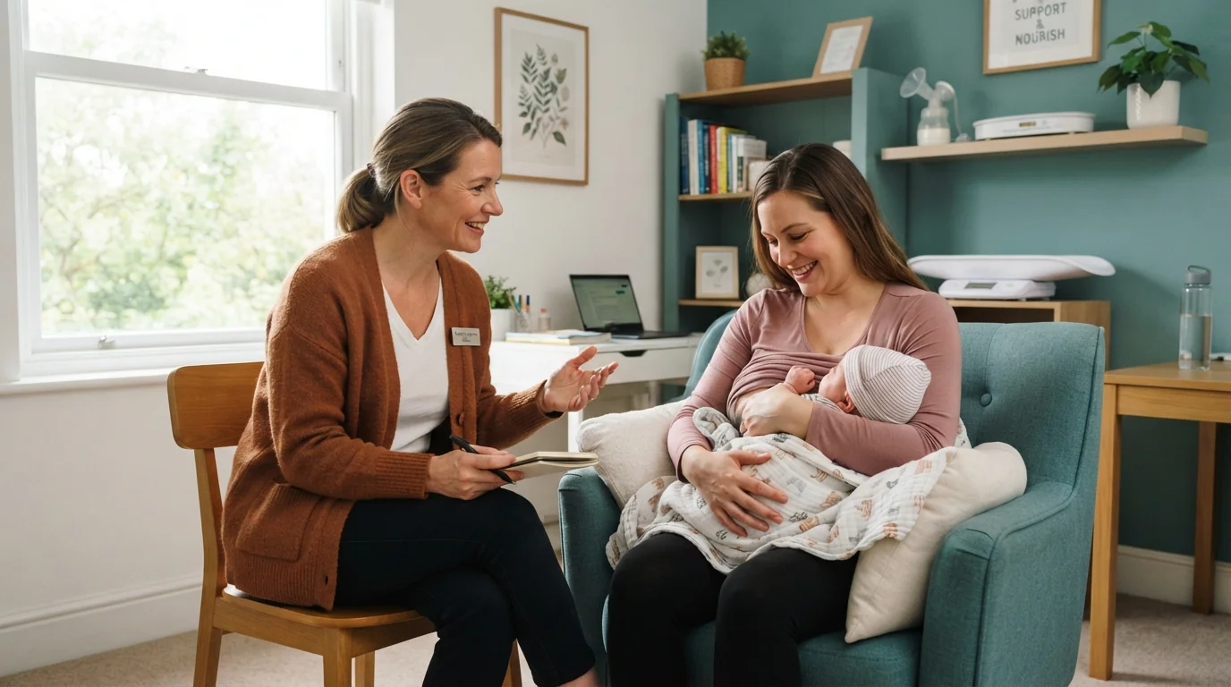Que fait une consultante en lactation et quand en consulter une
