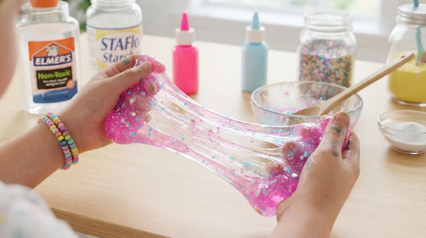 Recettes de slime sans borax pour un jeu sensoriel plus sûr