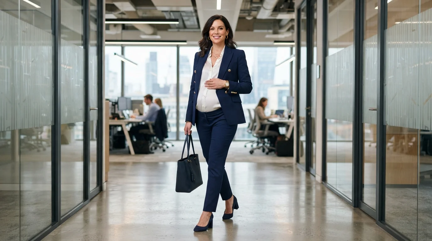 Rester élégante et professionnelle au bureau pendant la grossesse : Le guide pratique