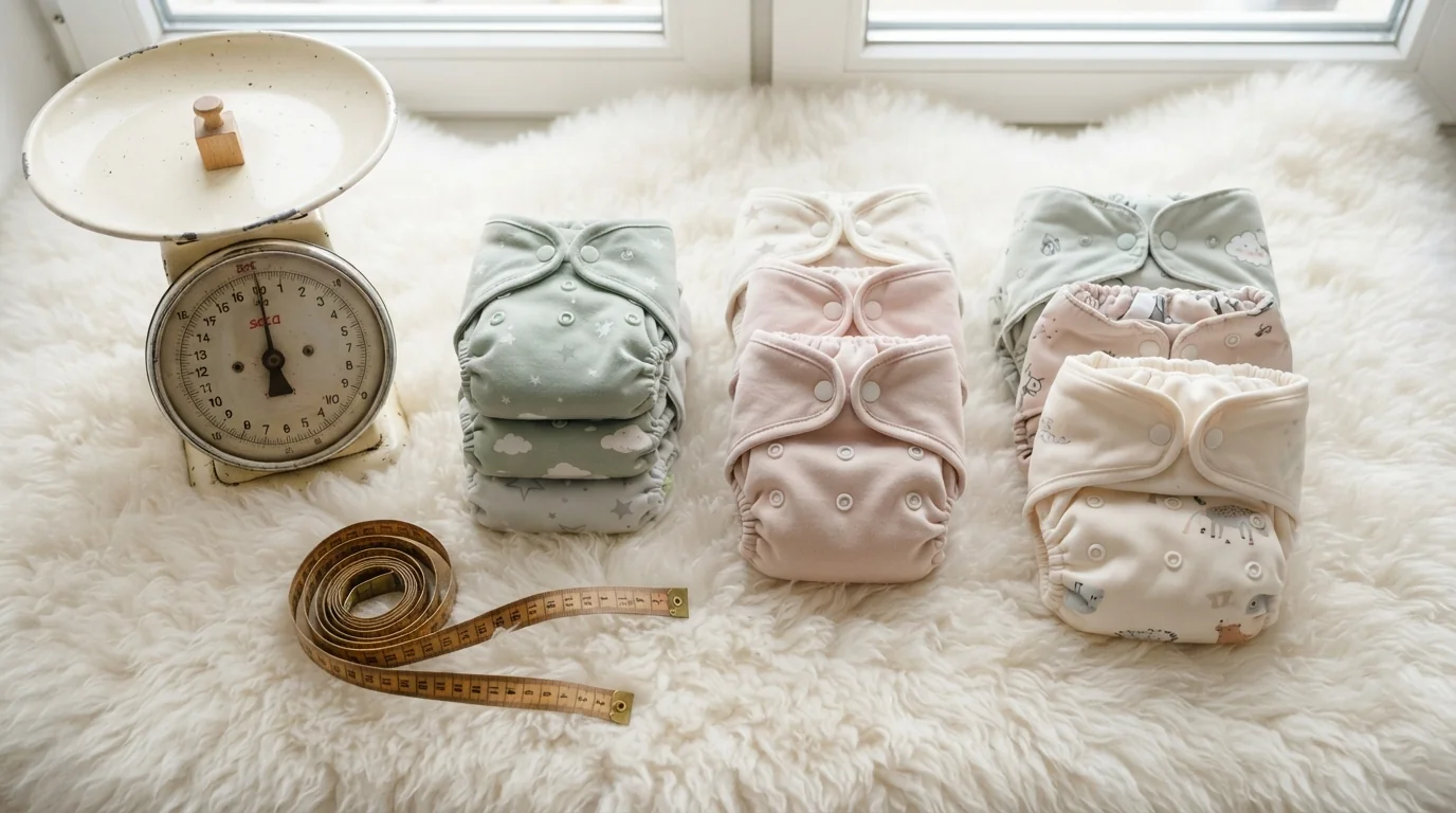 Choisir la bonne taille de couche pour bébé : le guide complet par poids