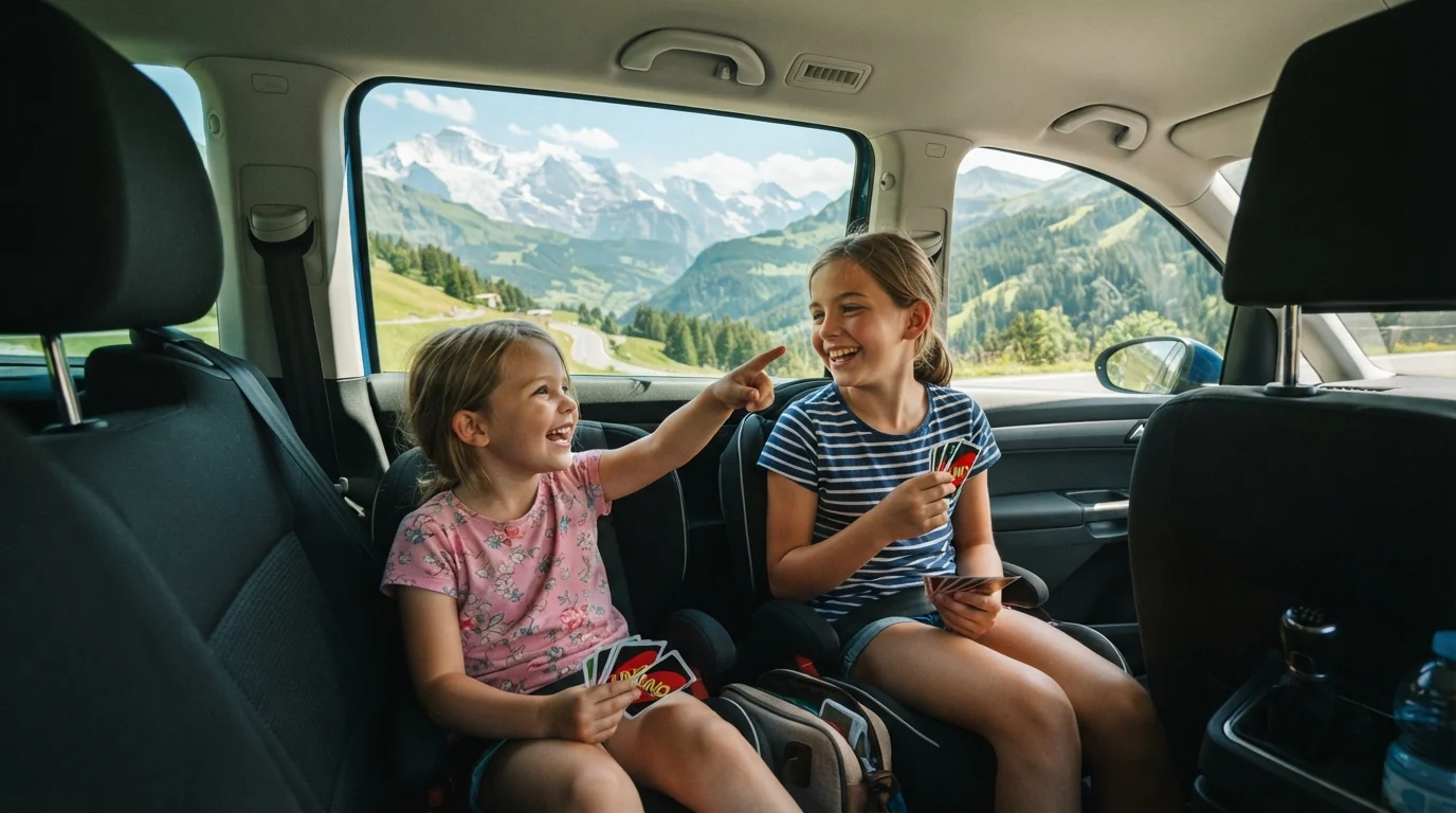 Vacances en voiture avec des enfants : les meilleurs jeux de voyage sans écran